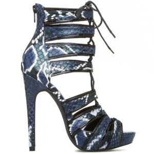 PAPER FOX BASHA HEELS
